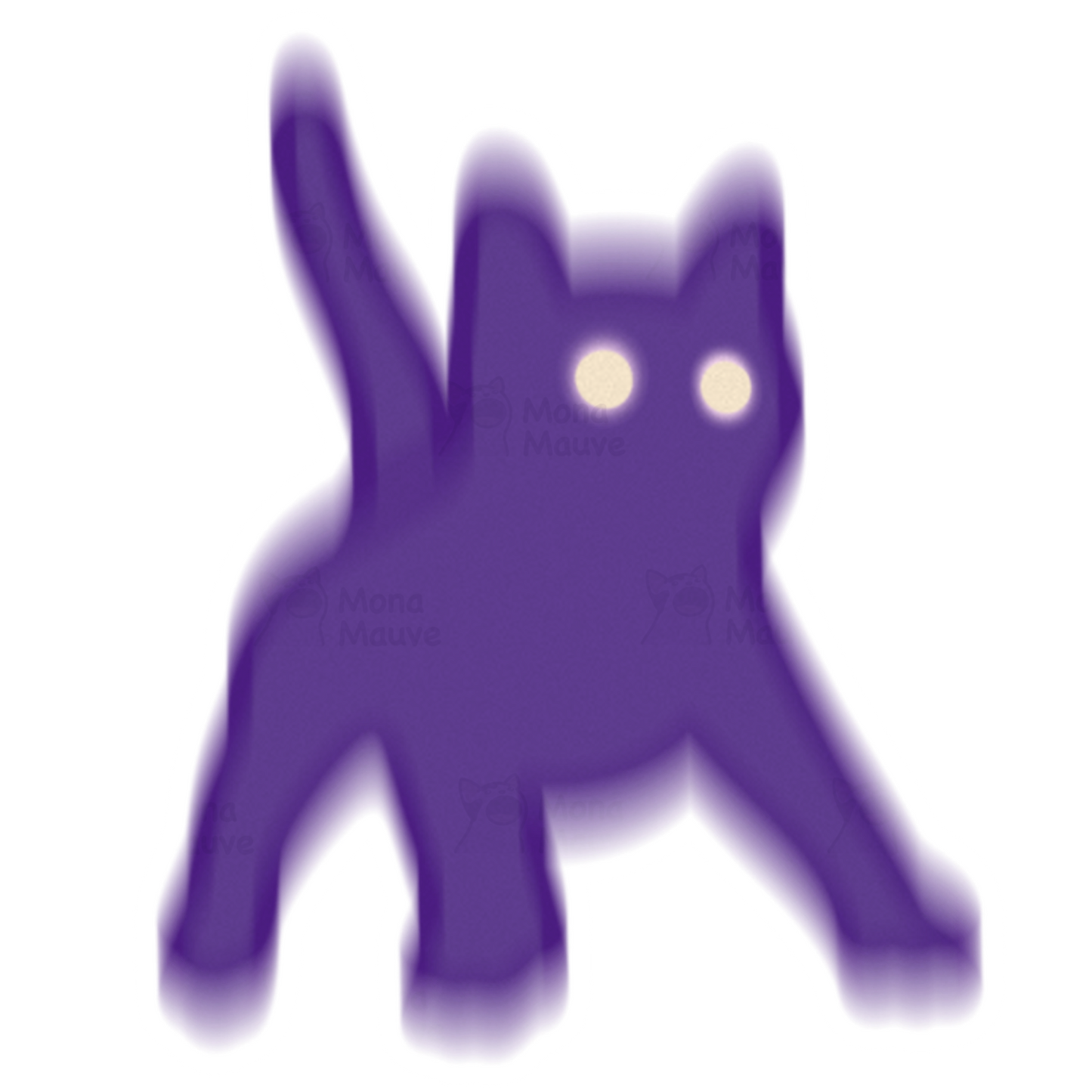Spooked Cat | Cute Vinyl Halloween Cat Sticker