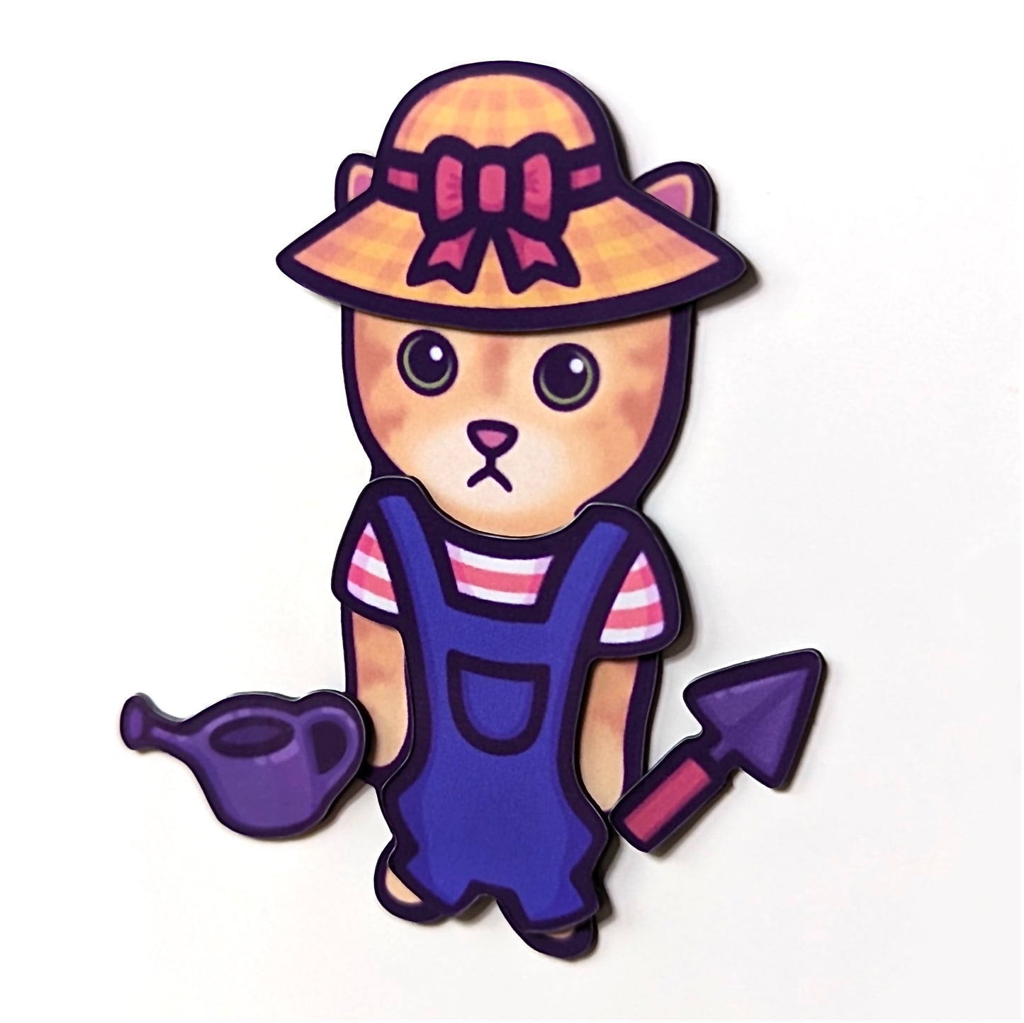 Cat Fridge Magnet Set - Spring Edition | Dress Up Game | El Gato & 6 Outfits