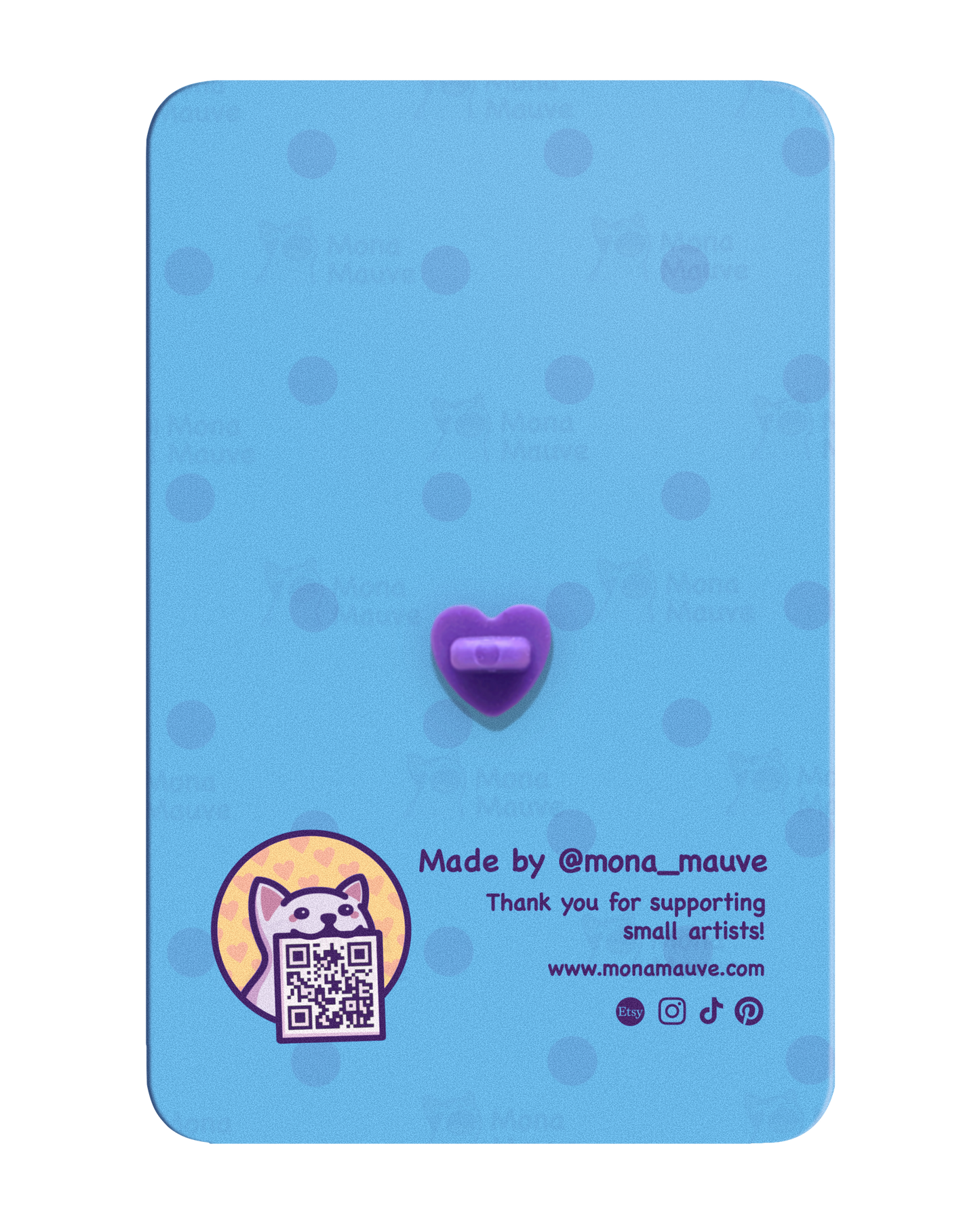 Pop Cat Meme Acrylic Pin | 40mm Acrylic Badge with Butterfly Clutch