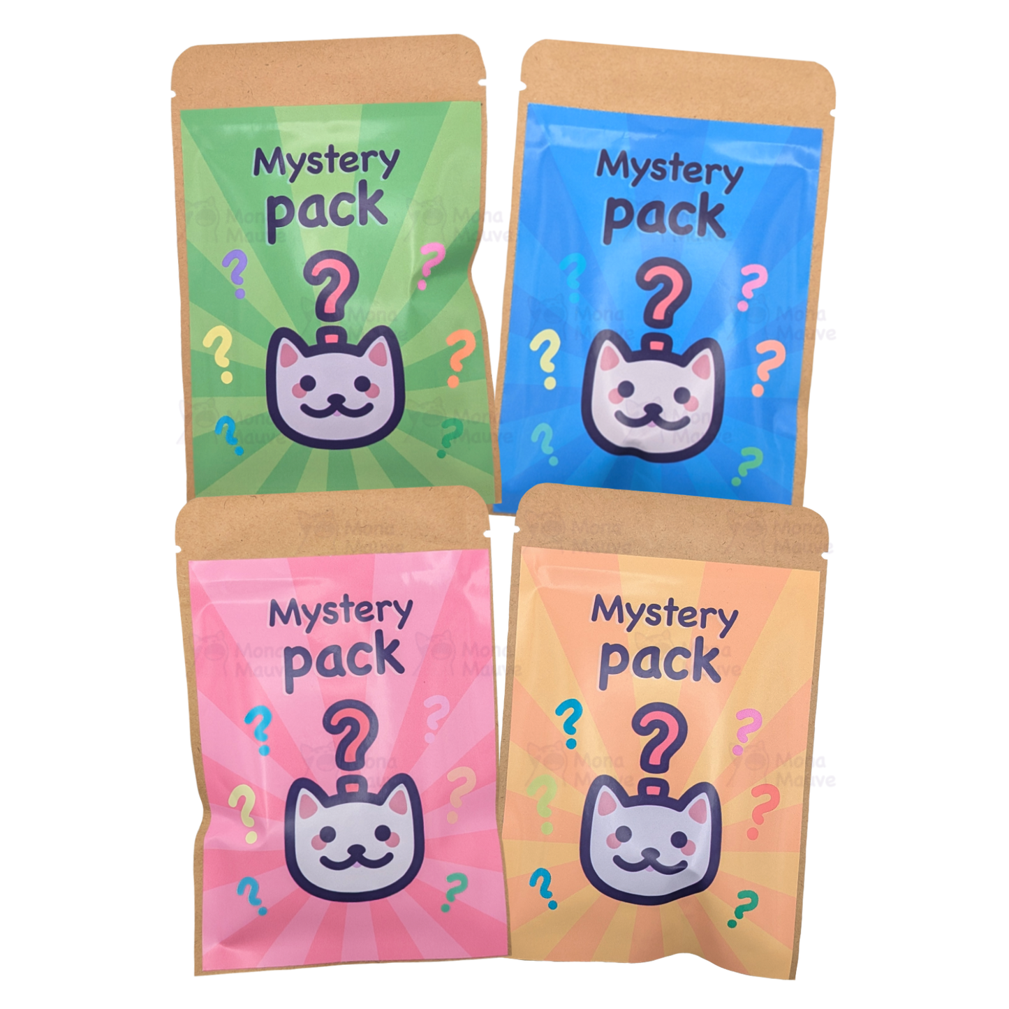 Cat-Themed Mystery Pack