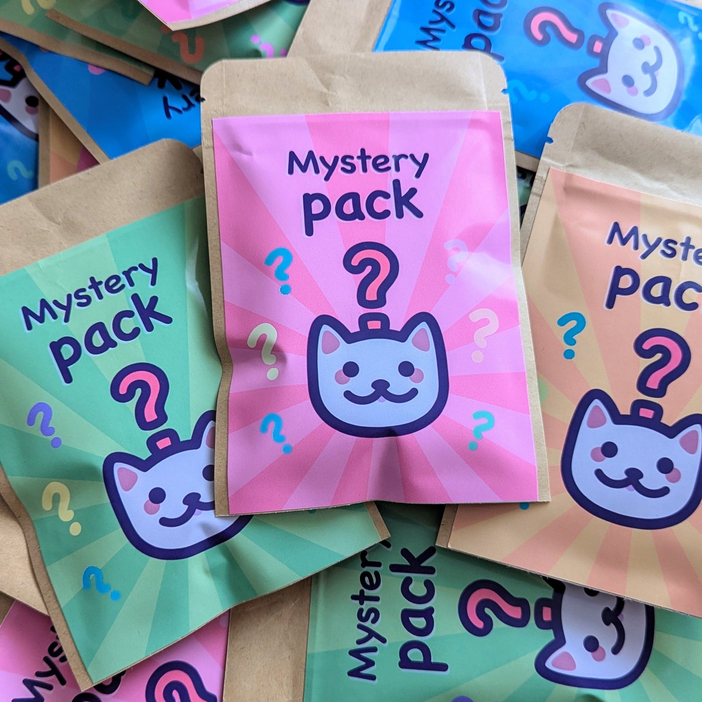 Cat-Themed Mystery Pack