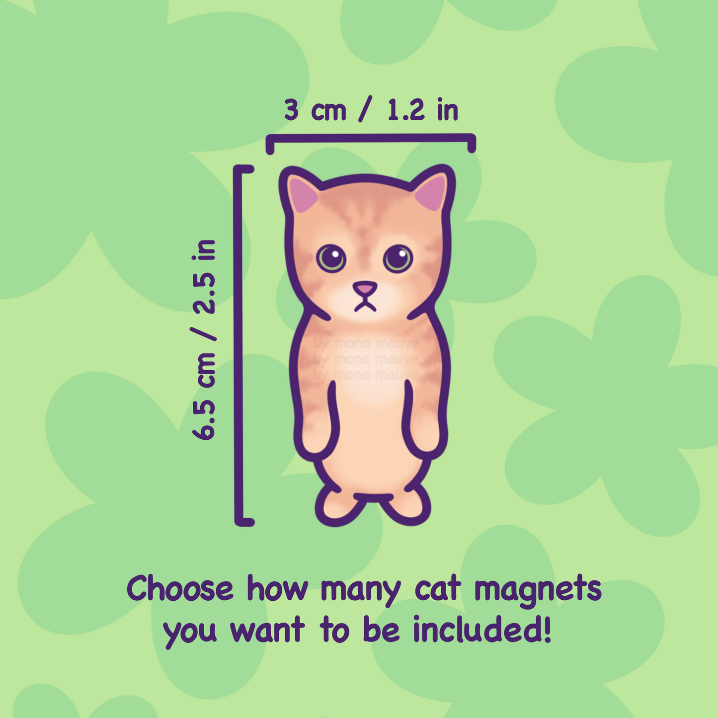 Cat Fridge Magnet Set - Spring Edition | Dress Up Game | El Gato & 6 Outfits