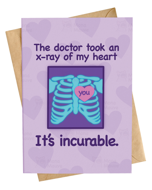 The Doctor Took an X-ray of My Heart | Funny Anniversary Card