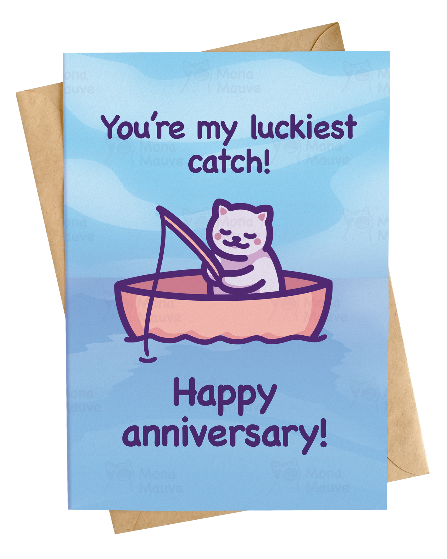 You're My Luckiest Catch! | Cute Anniversary Card
