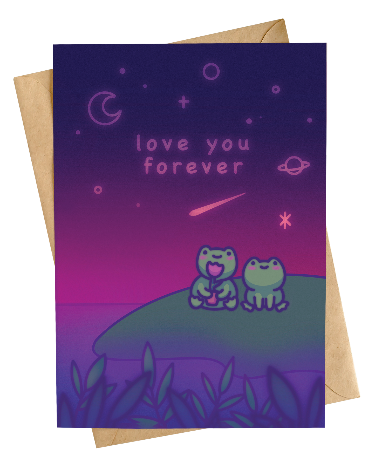 Love You Forever | Frog Love Card