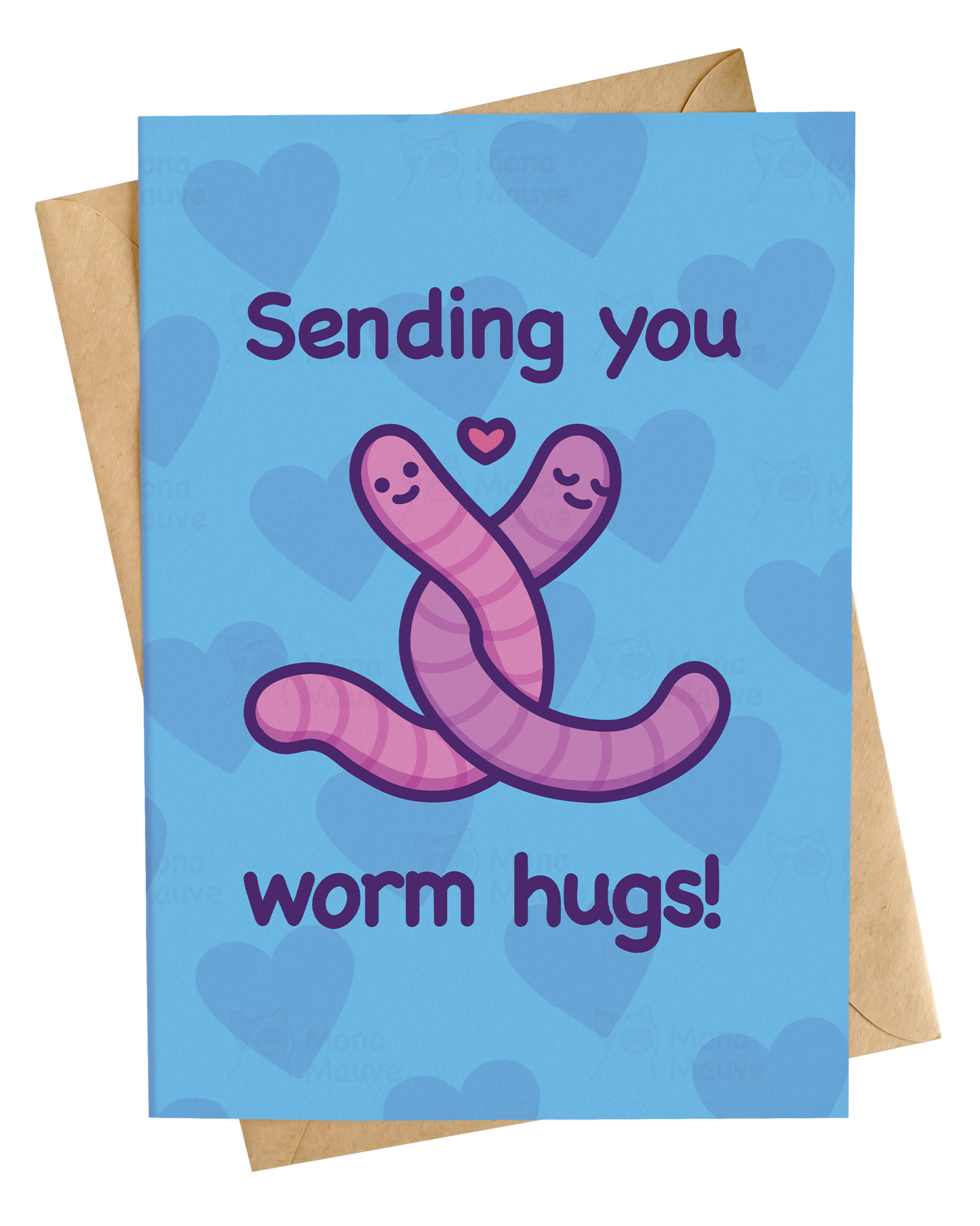 Sending You Worm Hugs! | Funny Love Card