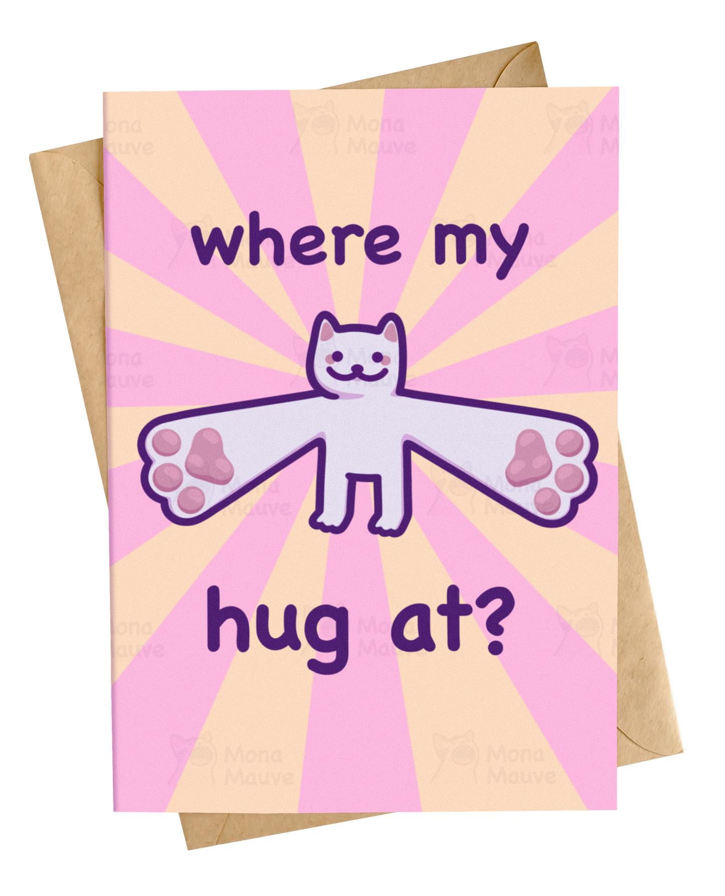 Where My Hug At? | Anniversary Card