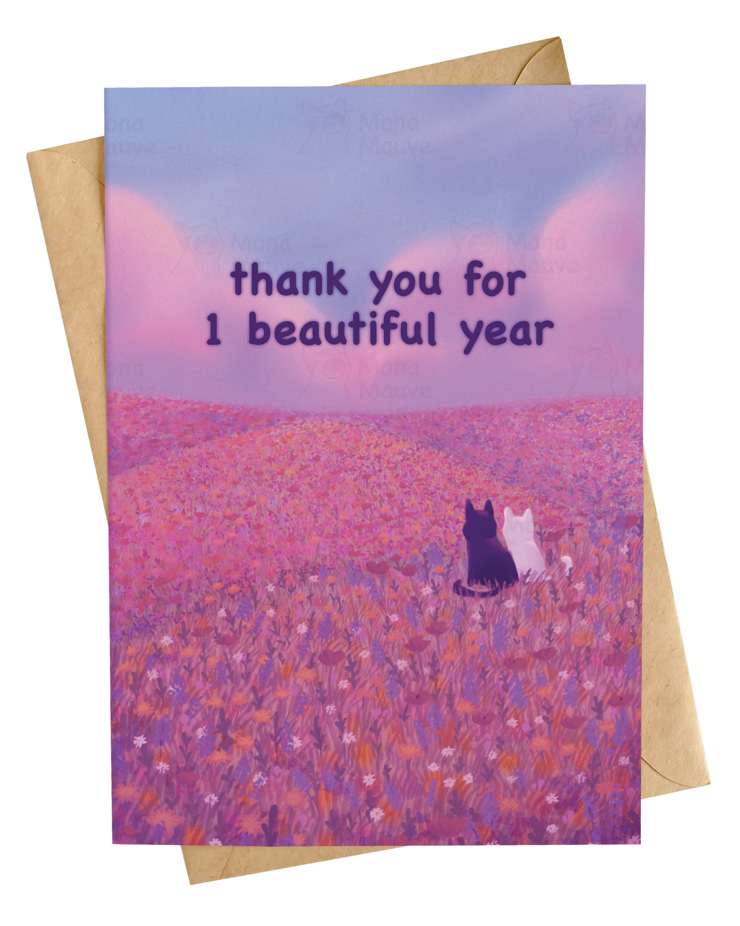 Thank You for x Beautiful Years | Customisable Anniversary Card