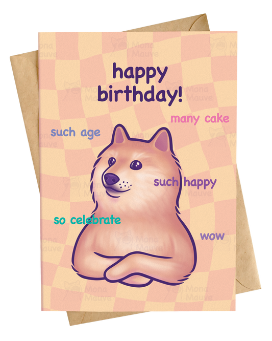 Doge Birthday Card | Happy Birthday!
