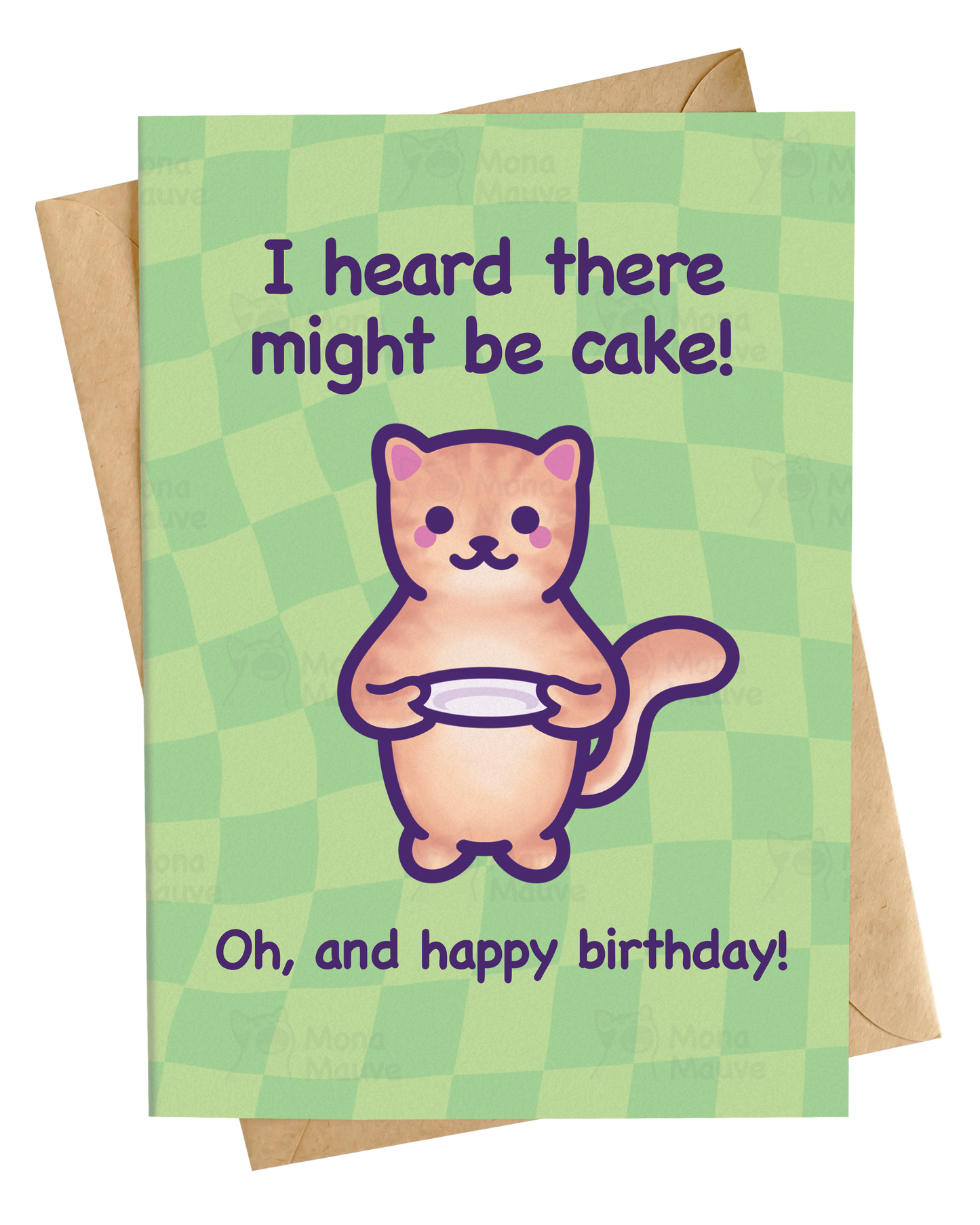 I Heard There Might Be Cake! | Funny & Cute Birthday Card