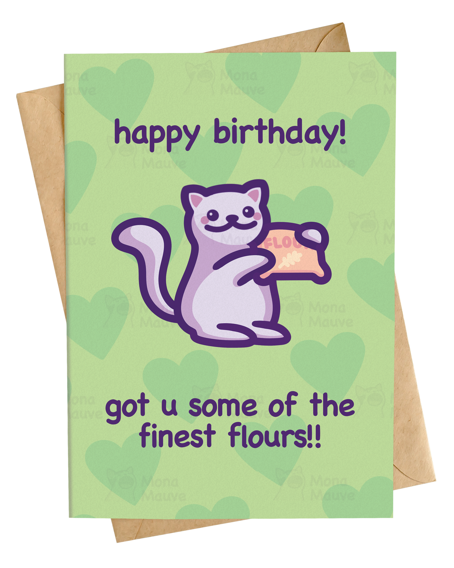 Finest Flowers Pun | Cute Birthday Card