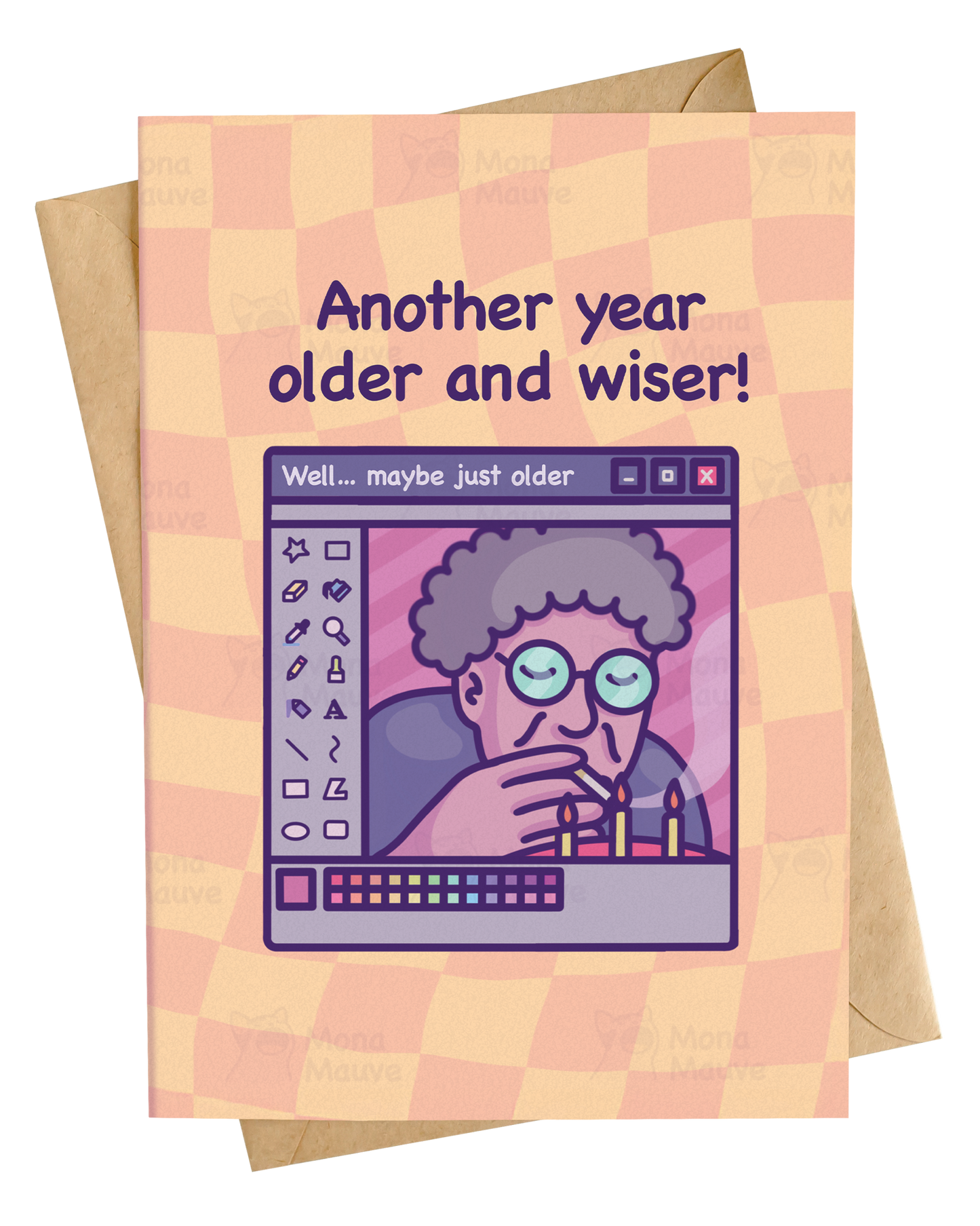 Older and Wiser! (Well, Maybe Just Older...) | Funny Birthday Card