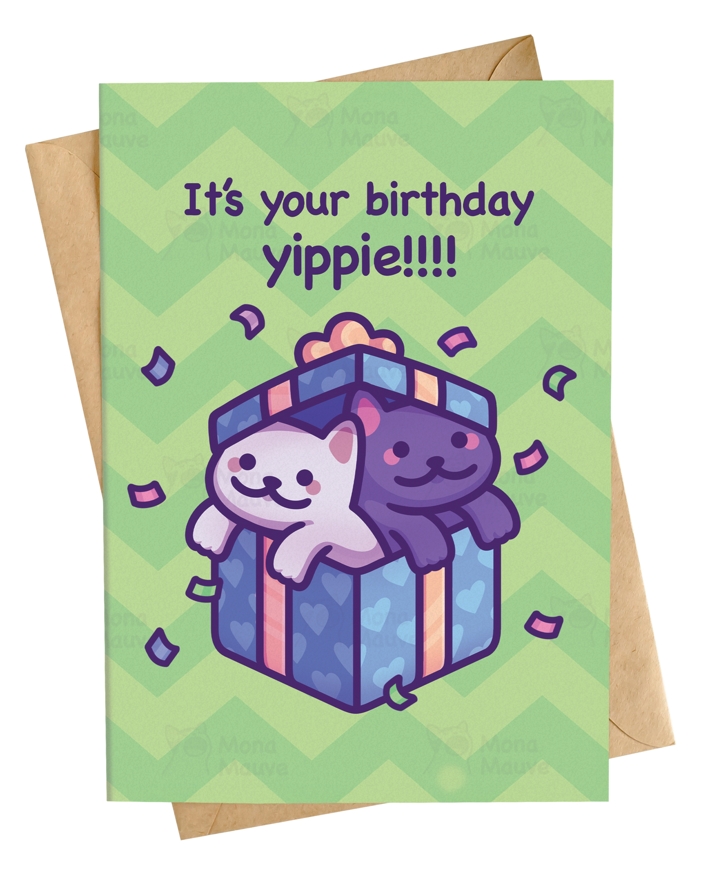 Funny Cat Birthday Card | It's Your Birthday, Yippie!