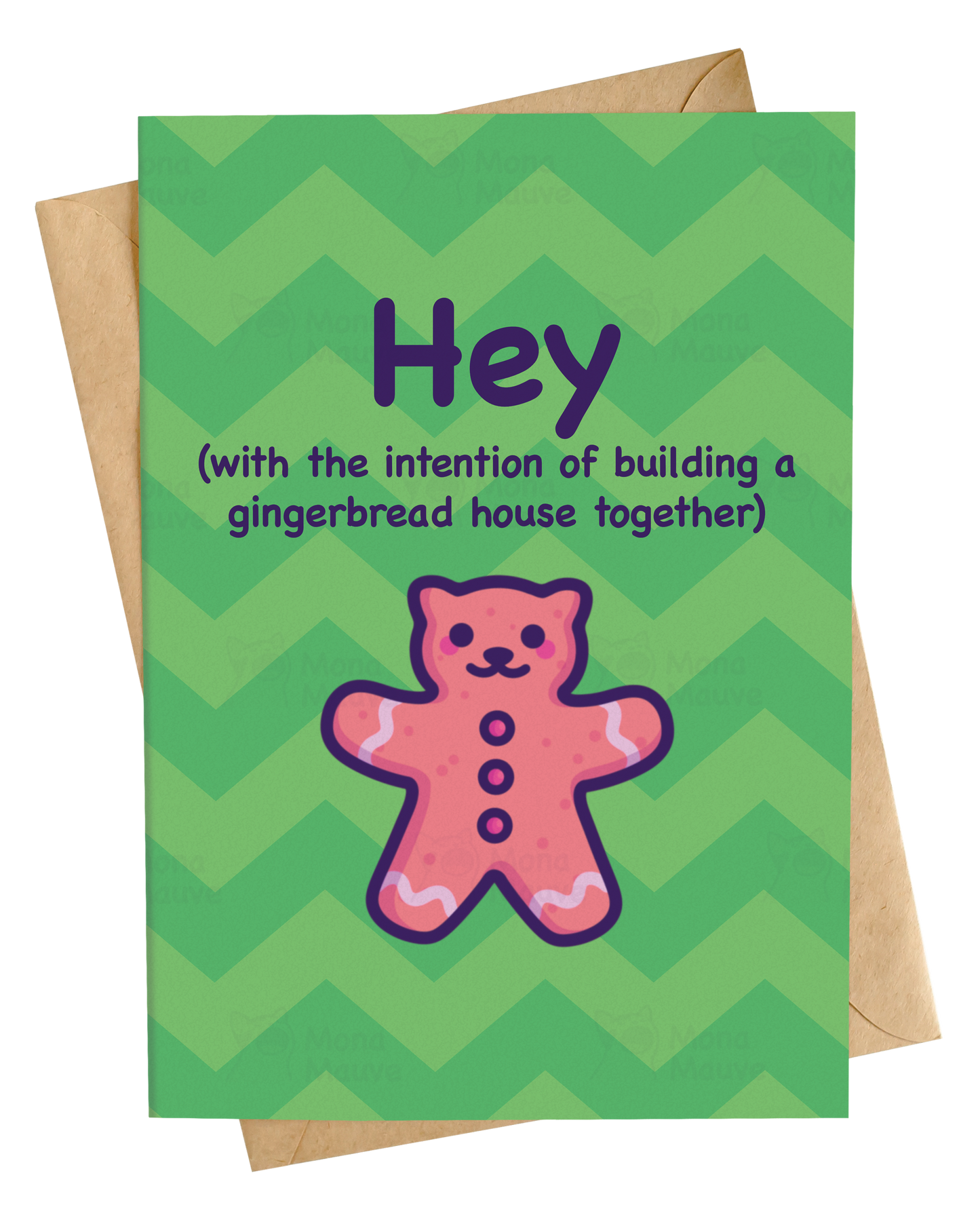 Building a Gingerbread House Together | Funny & Cute Christmas Card