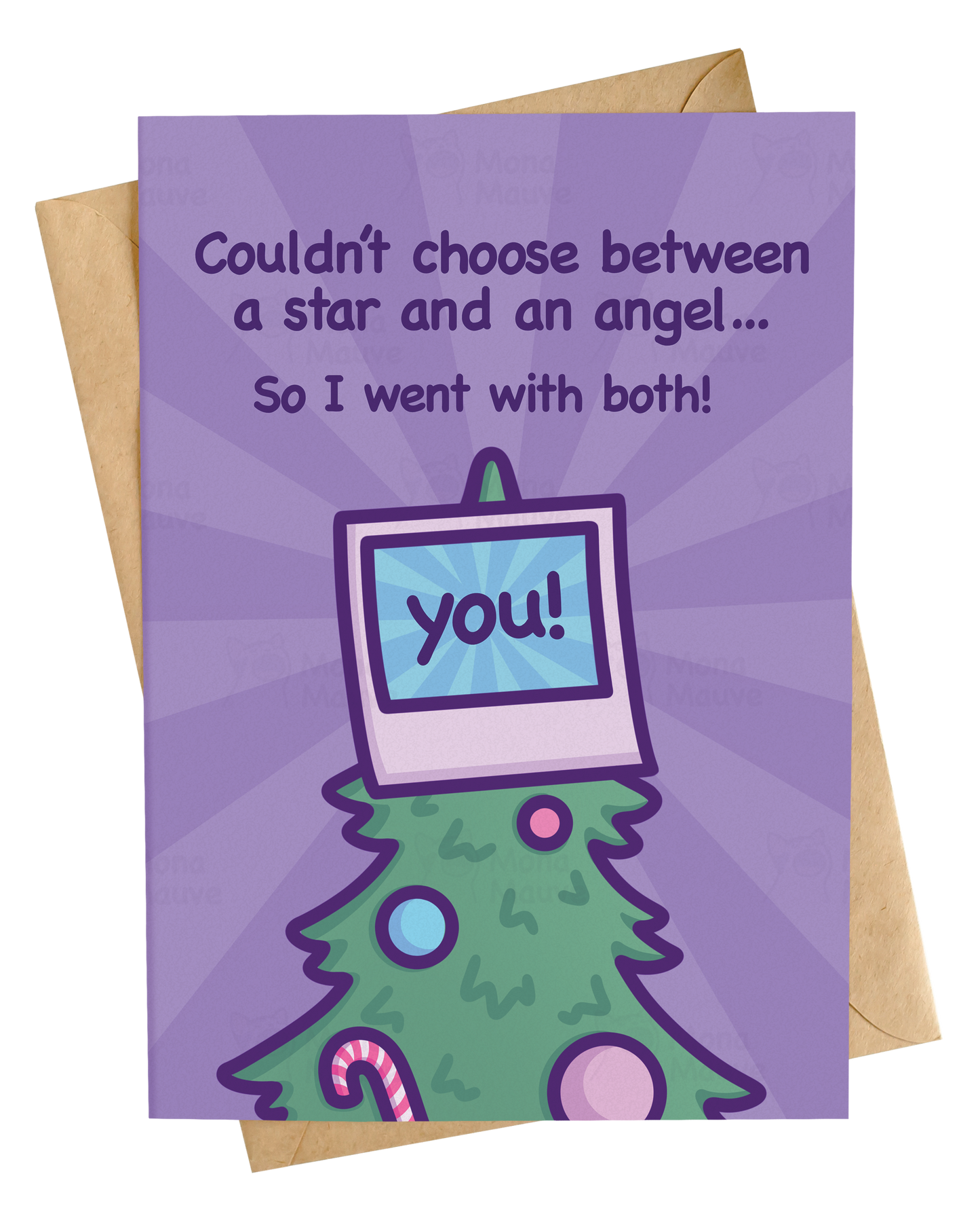 You're a Star and an Angel Meme | Funny Christmas Card