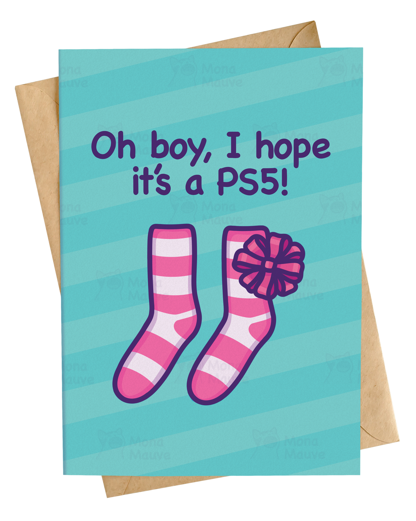 I Hope It's a PS5! | Funny Gamer Christmas Card
