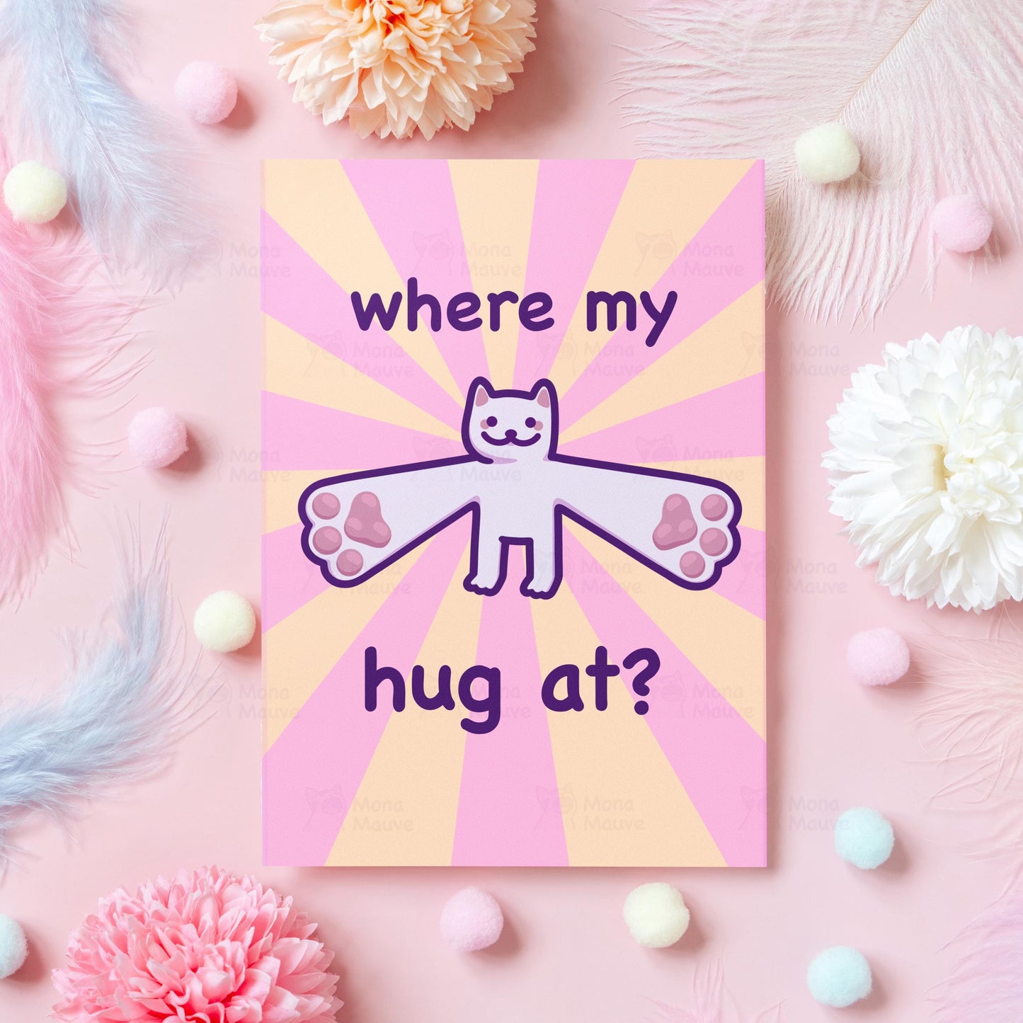 Where My Hug At? | Anniversary Card