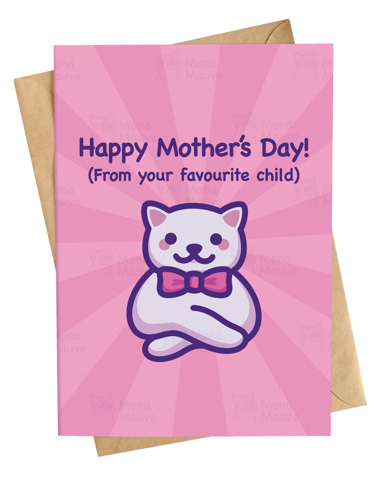 Happy Mother's Day from Your Favourite Child! | Funny Mother's Day Card