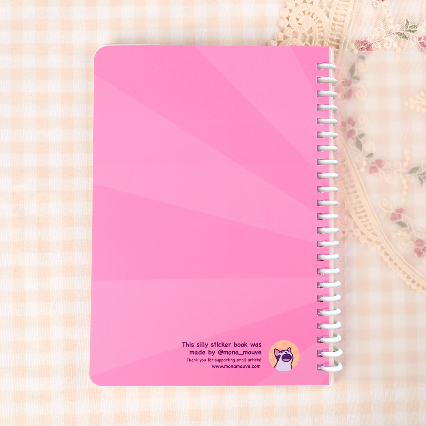 Blank Holographic Reusable Sticker Book + 5 Free Stickers!