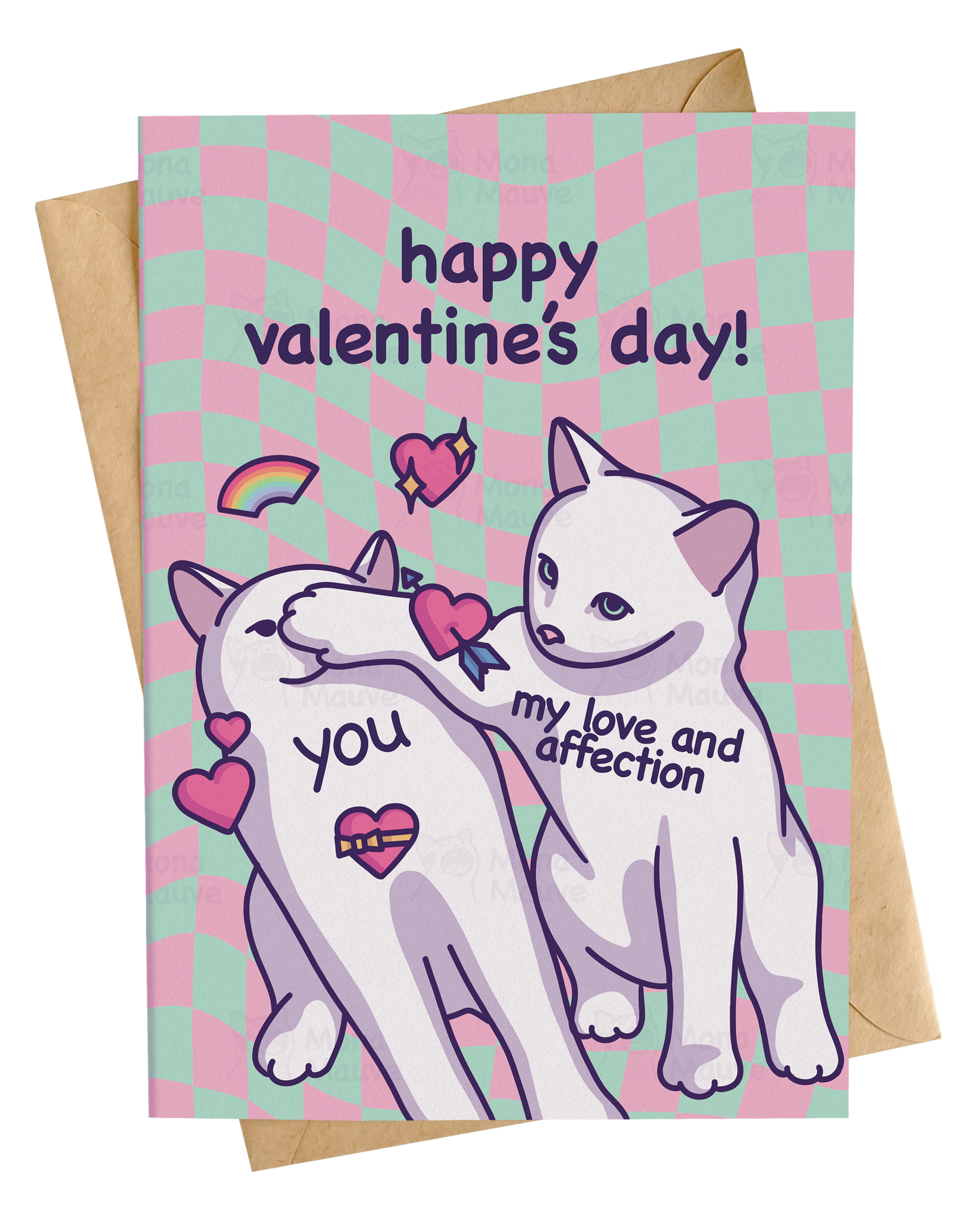 Valentine's Day Card | Cute Cat Meme | Happy Valentine's Day!