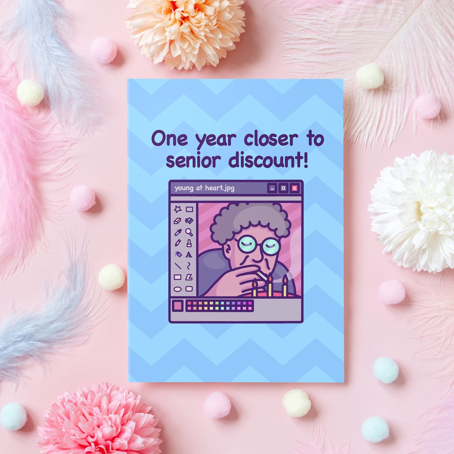 One Year Closer to Senior Discount! | Funny Birthday Card