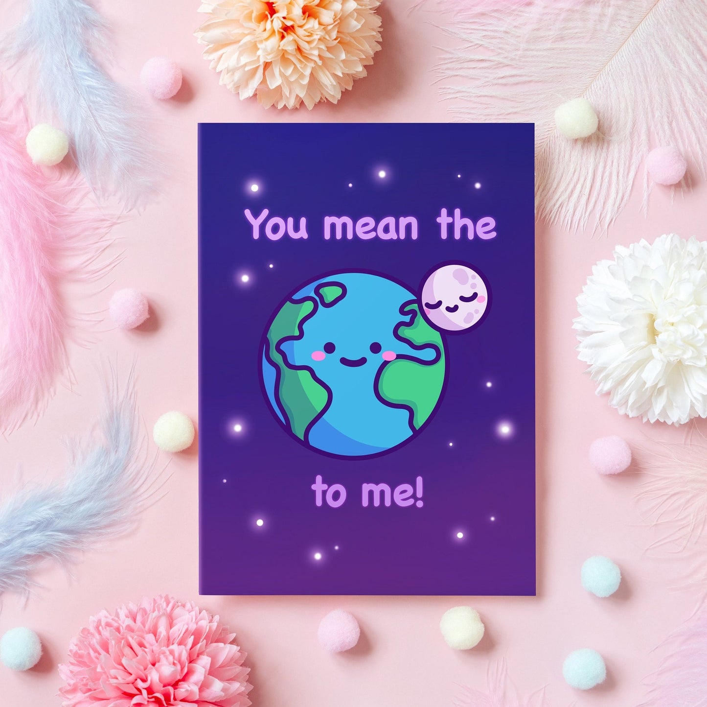 You Mean the World to Me | Cute Love Card