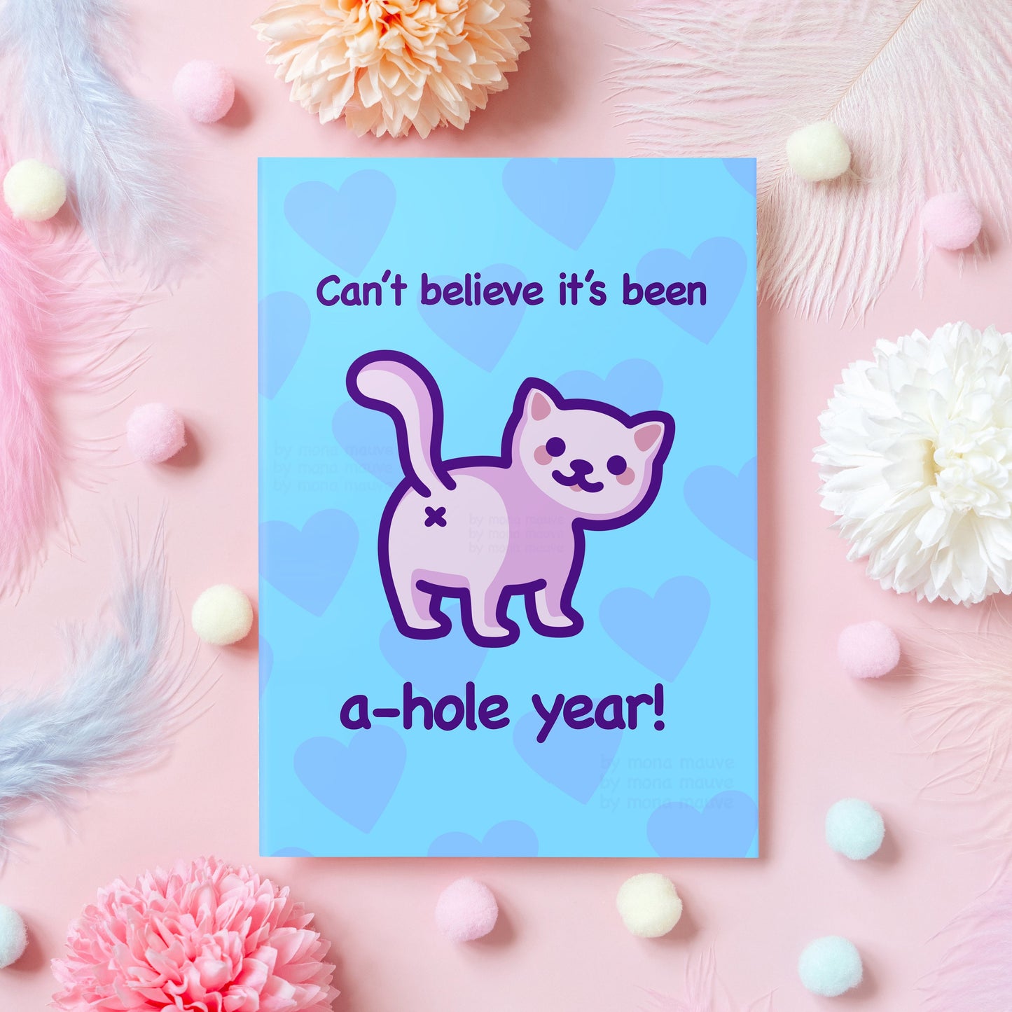 Customisable Anniversary Card | A-hole x Years
