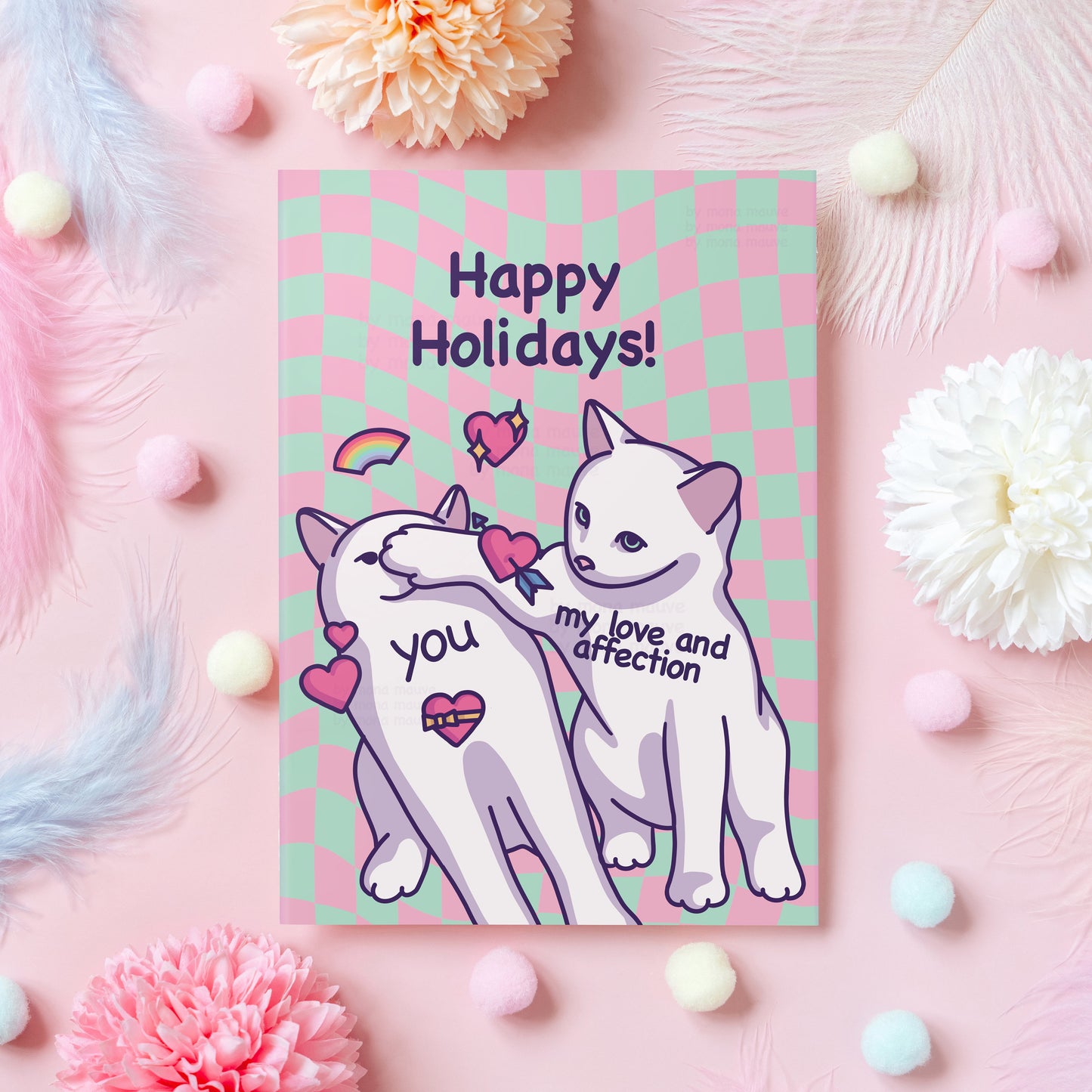 Happy Holidays! | Funny Cat Christmas Card