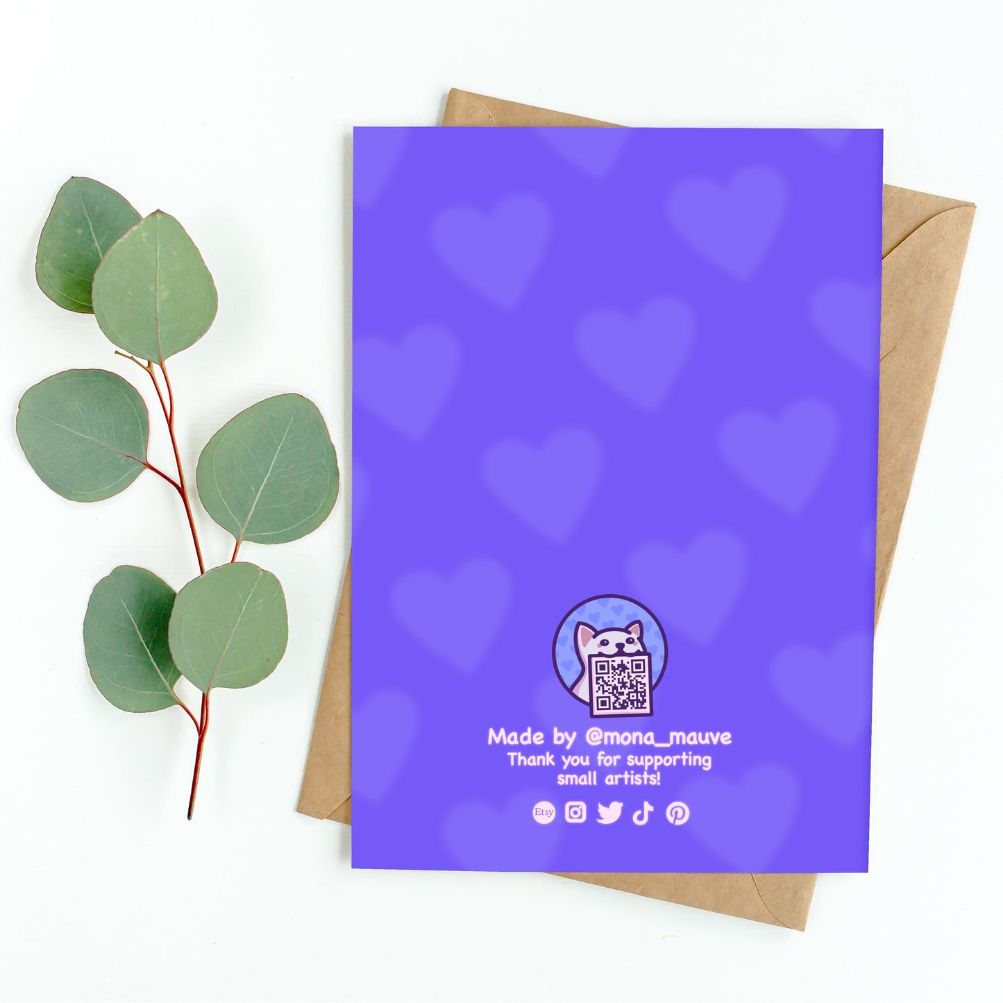 Love You Eternally | Cute Ghost Anniversary Card