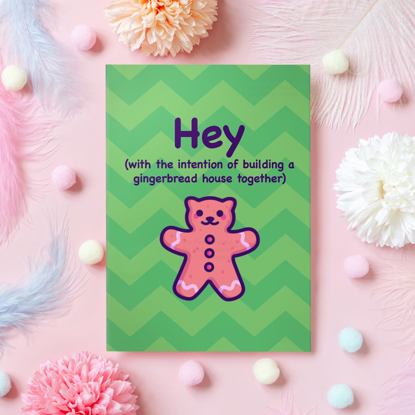 Building a Gingerbread House Together | Funny & Cute Christmas Card