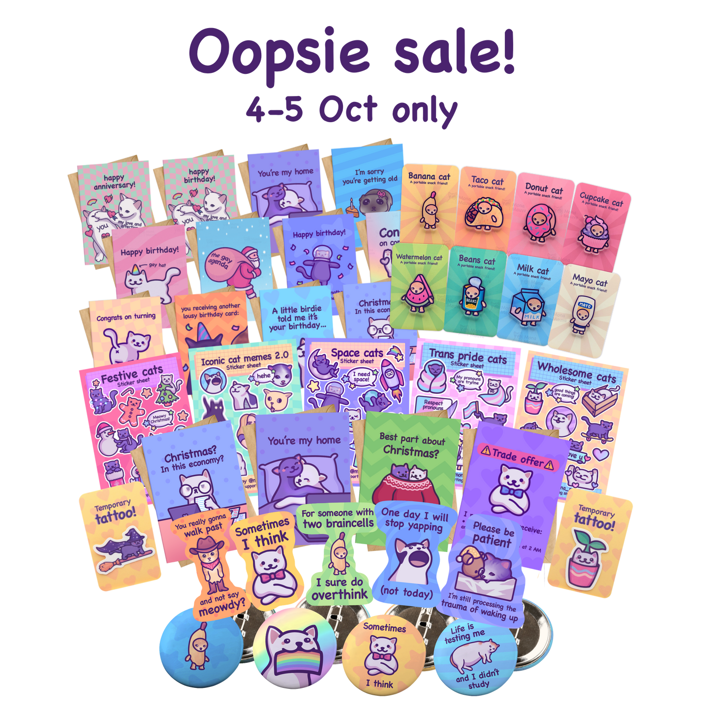 Super Seconds Festival Oopsie Bundles!