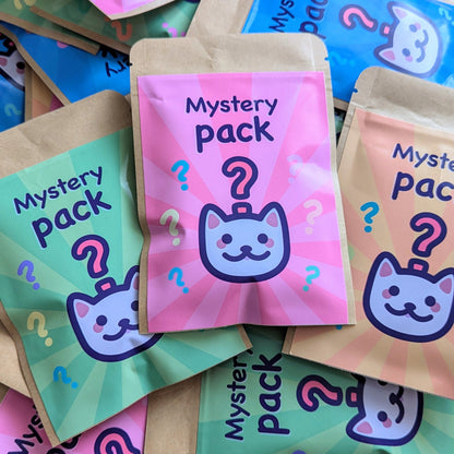 Cat-Themed Mystery Pack