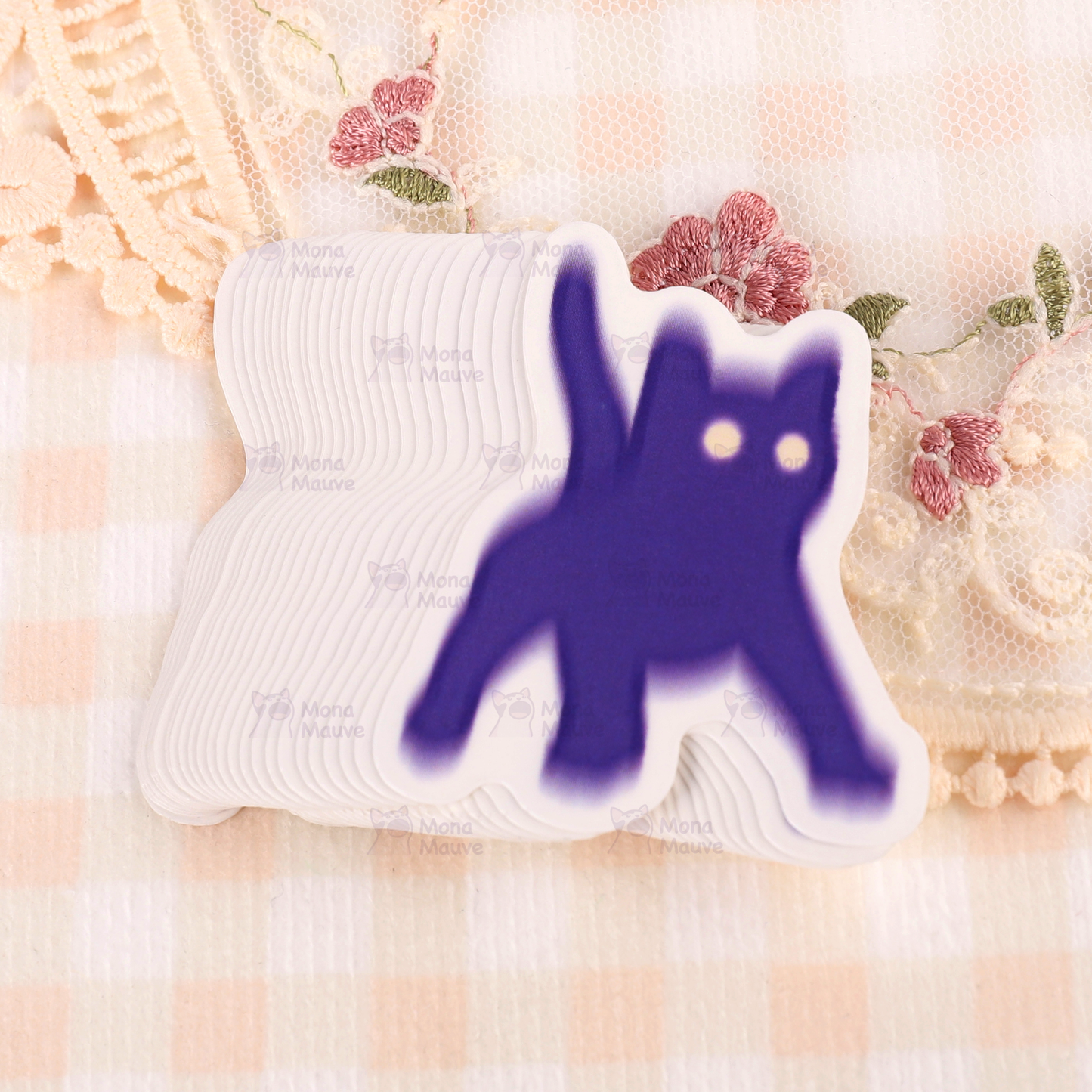 Spooked Cat | Cute Vinyl Halloween Cat Sticker