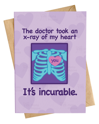 The Doctor Took an X-ray of My Heart | Funny Anniversary Card