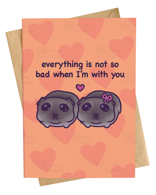 Sad Hamster Meme | Funny Anniversary Card