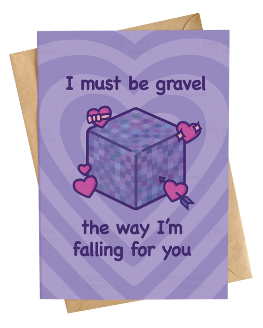 Gamer Anniversary Card | I Must be Gravel