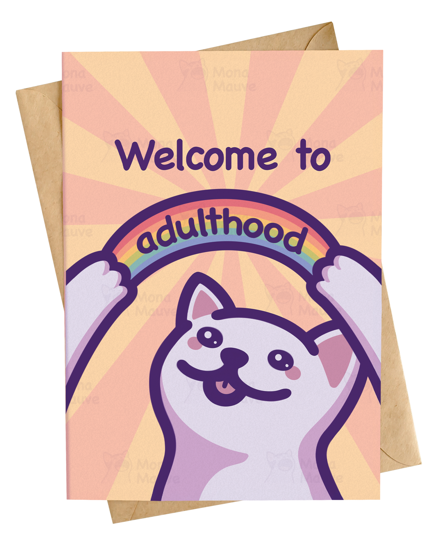 Welcome to Adulthood! | Funny 18th Birthday Card
