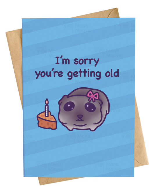 Sad Hamster Meme | Funny Birthday Card