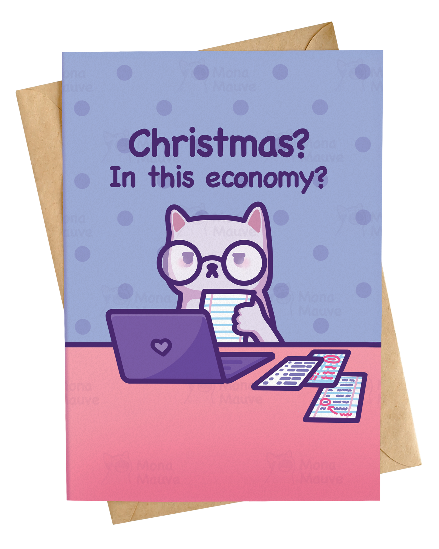 In This Economy? | Funny Cat Christmas Card