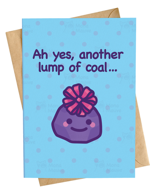 Another Lump of Coal | Funny Christmas Card