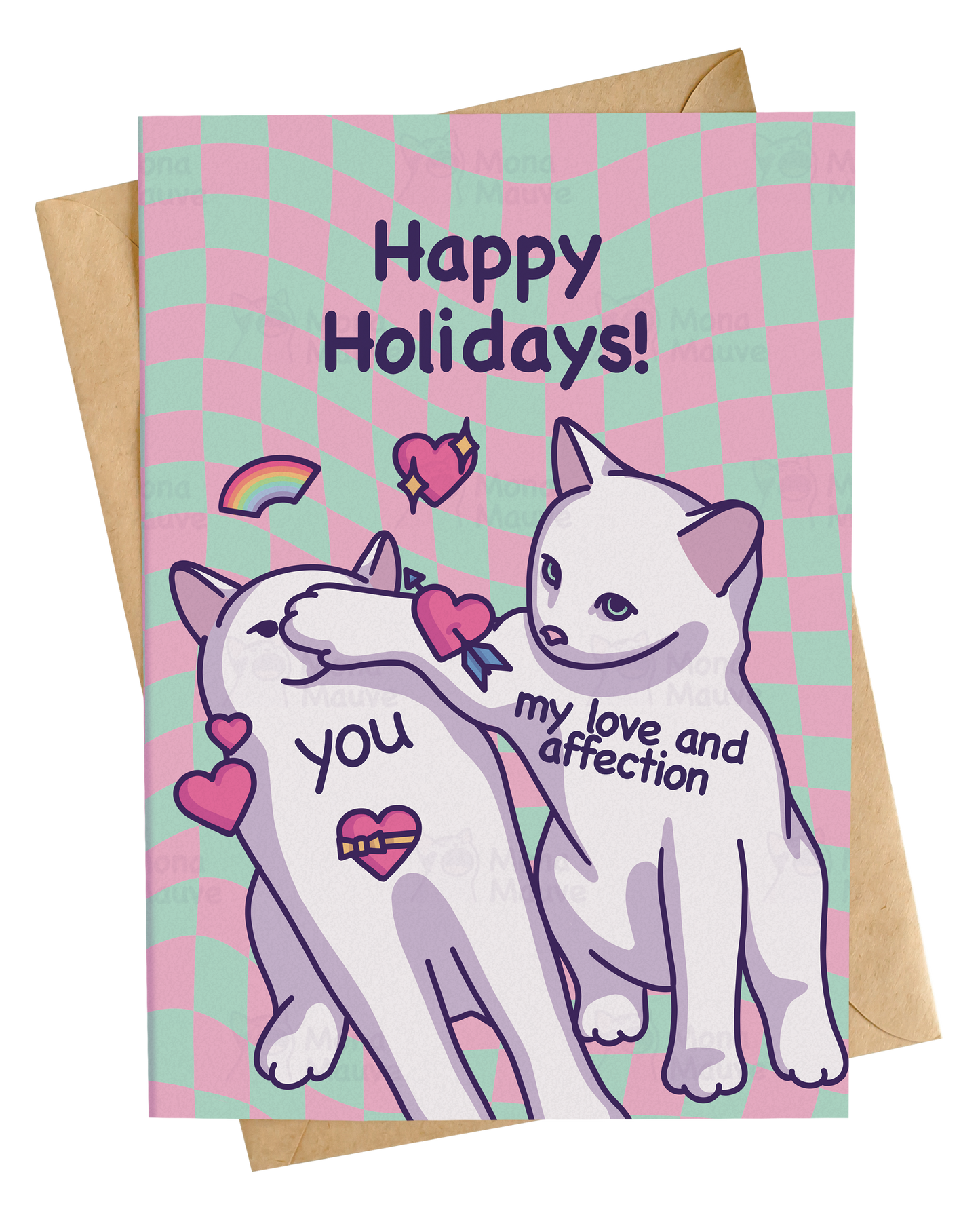 Happy Holidays! | Funny Cat Christmas Card
