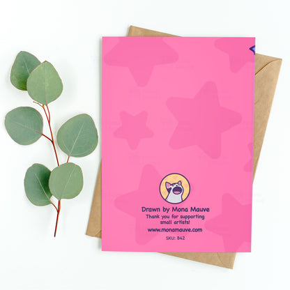 Happy Birth! | Funny Confetti Farting Cat Birthday Card