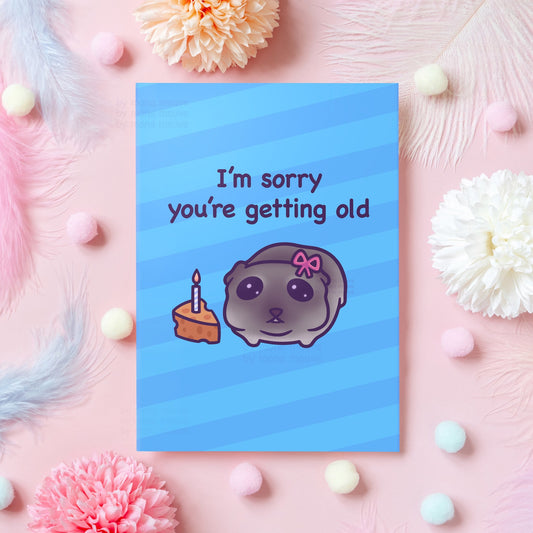Sad Hamster Meme | Funny Birthday Card