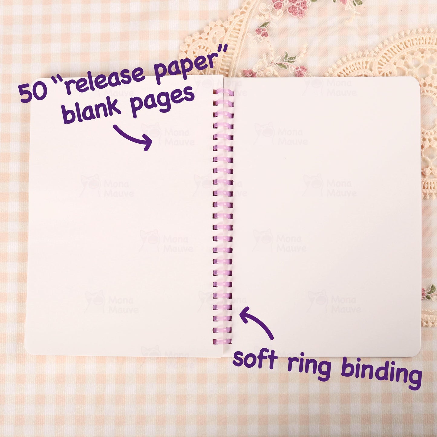 Cute Cat Reusable Sticker Book | Holographic Blank Album for Sticker Collecting