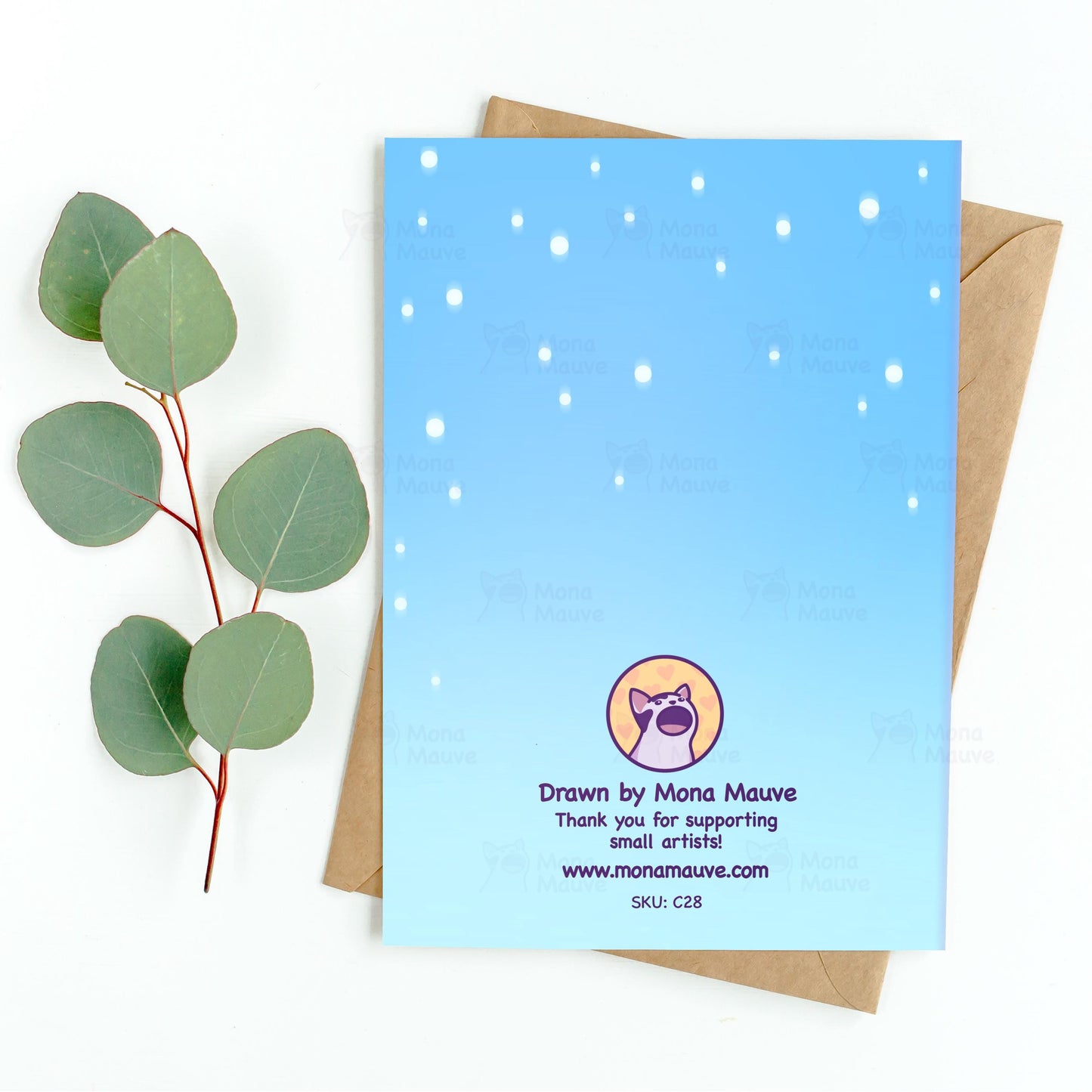 Cute Cat Christmas Card | I Got You My Love