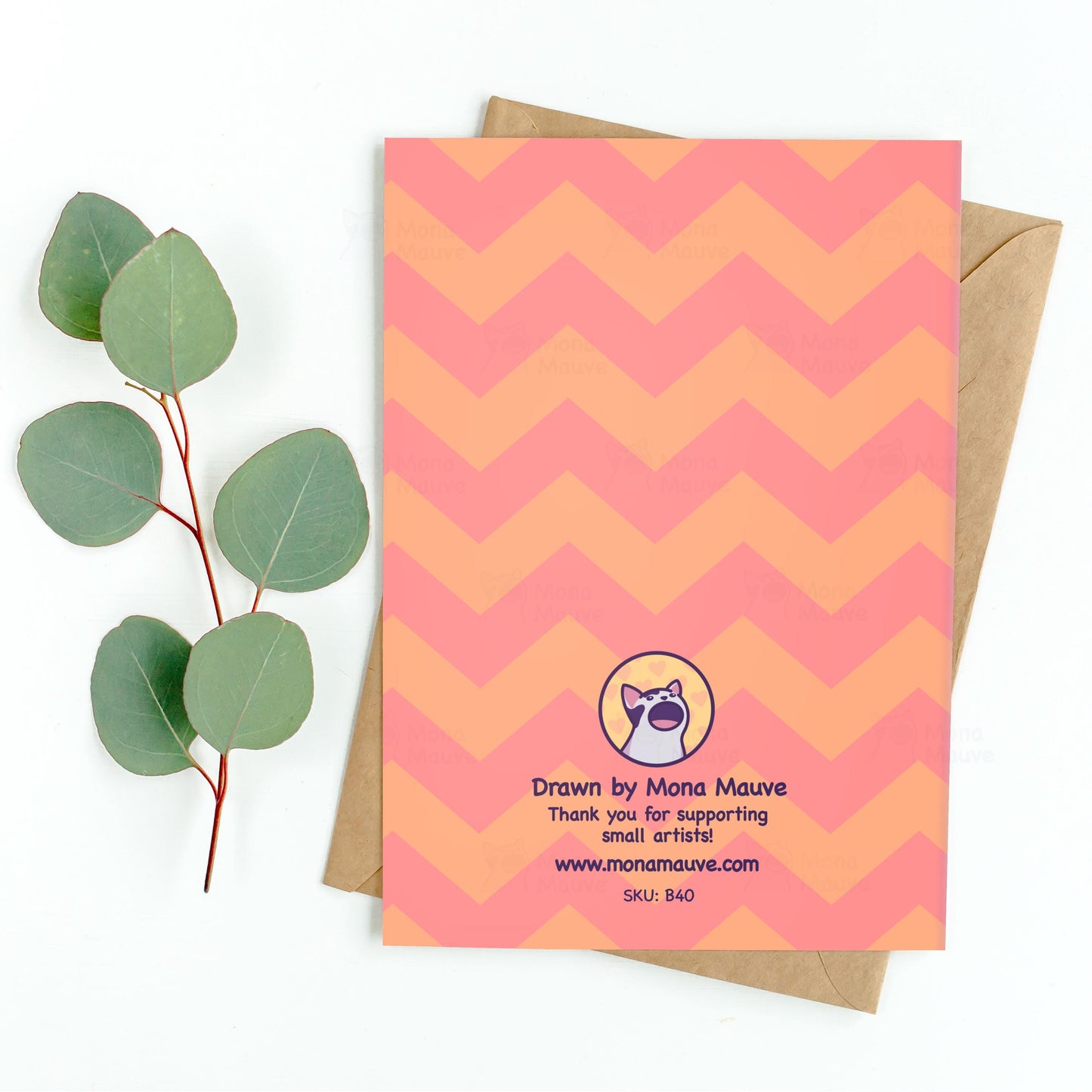 Funny Cat Birthday Card | Happy Birthday Hottie | Chilli Cat Birthday Card