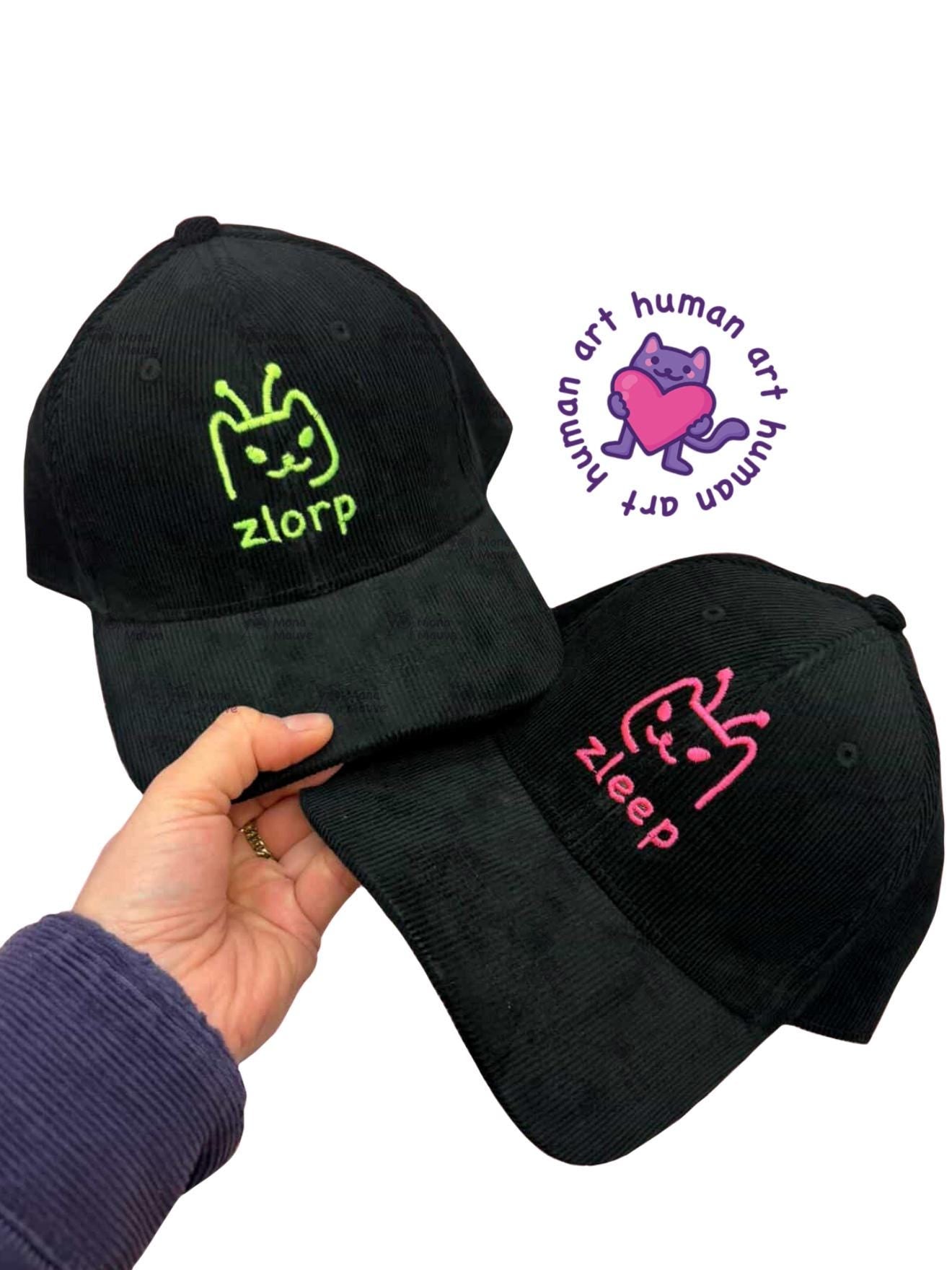 Spring Cats Cap Bundle | Cat Gift Set with Embroidered Alien Cap, Keychains, Lanyard