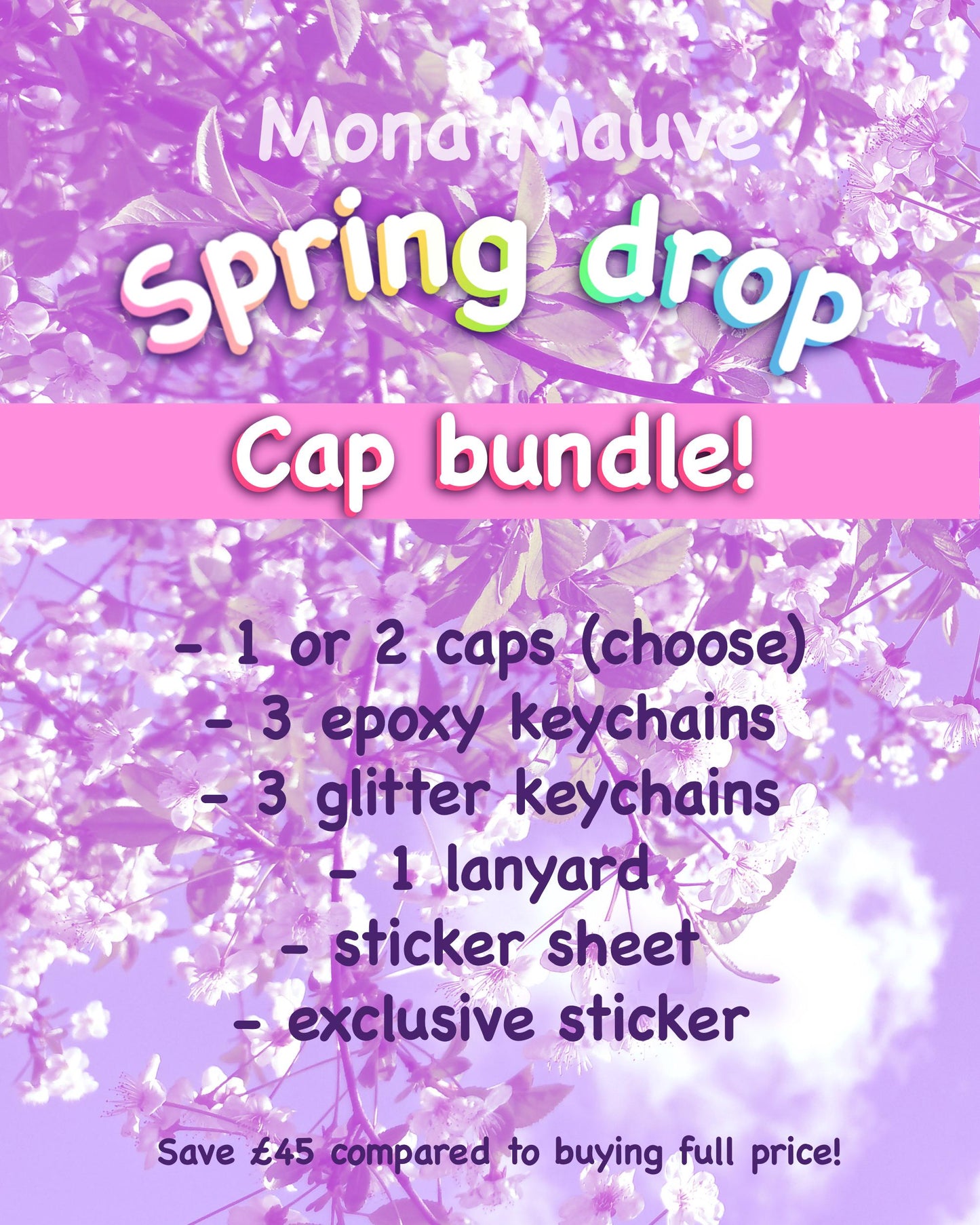 Spring Cats Cap Bundle | Cat Gift Set with Embroidered Alien Cap, Keychains, Lanyard