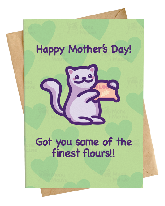 Finest Flowers Pun | Funny Mother's Day Card