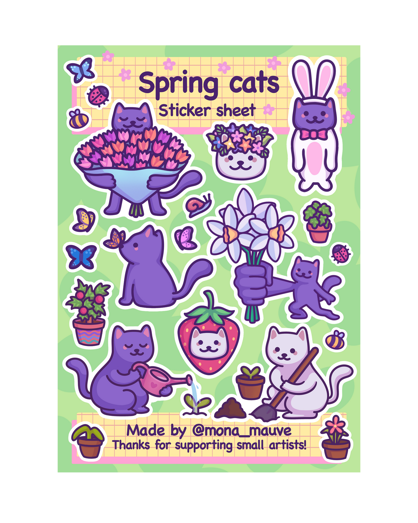 Spring Cats Cap Bundle | Cat Gift Set with Embroidered Alien Cap, Keychains, Lanyard